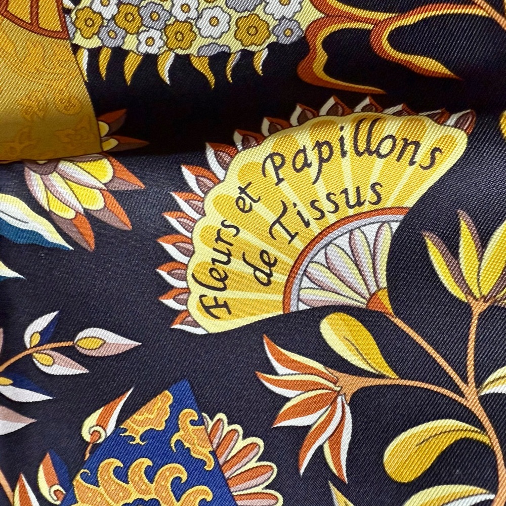 Hermes Silk Scarf